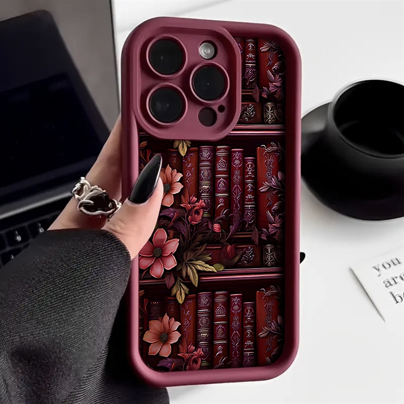 Phone Cases Trending - Book Flower Trendy Pattern Phone Case