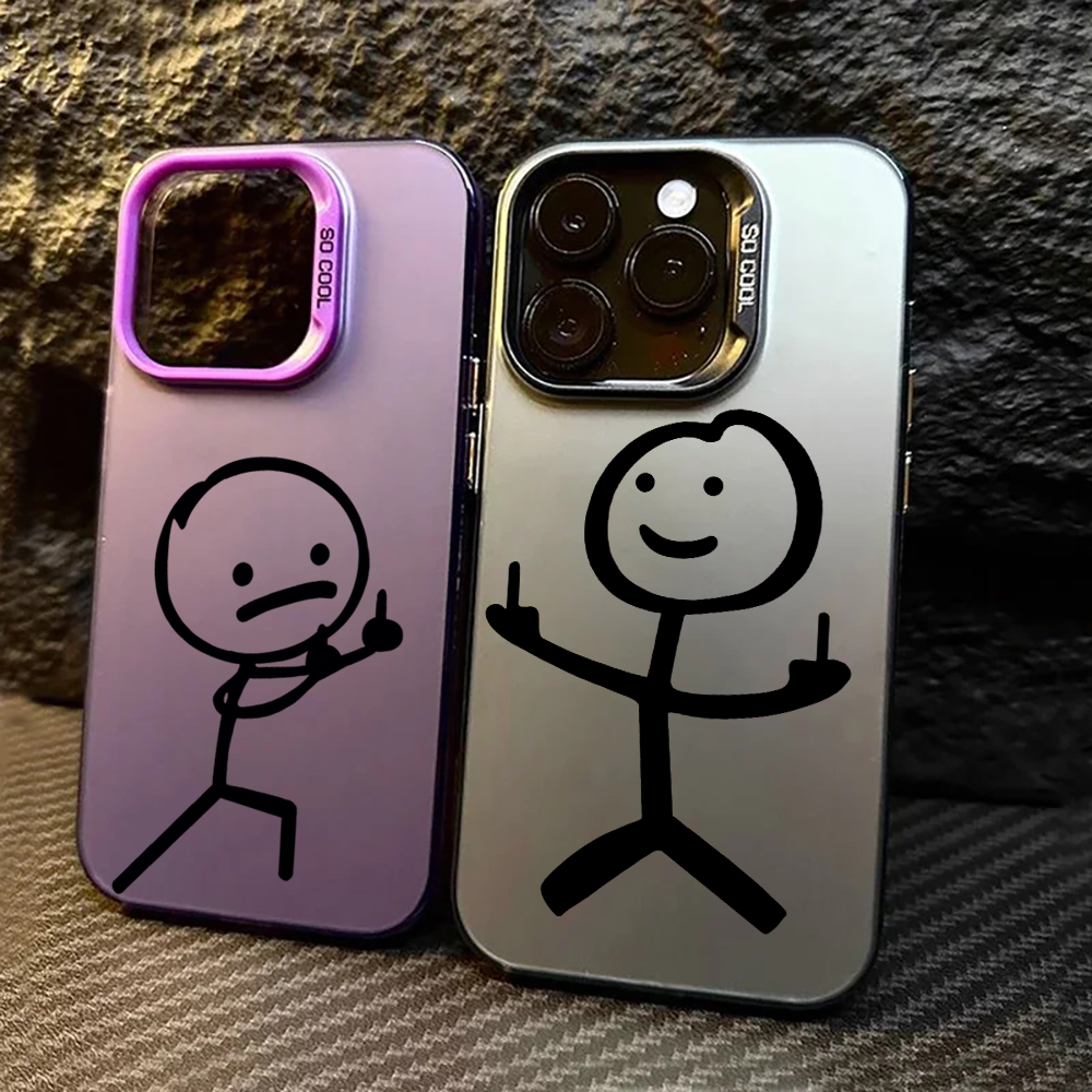 Phone Cases Bulk - Cute Cartoon Matchman Phone Case For
