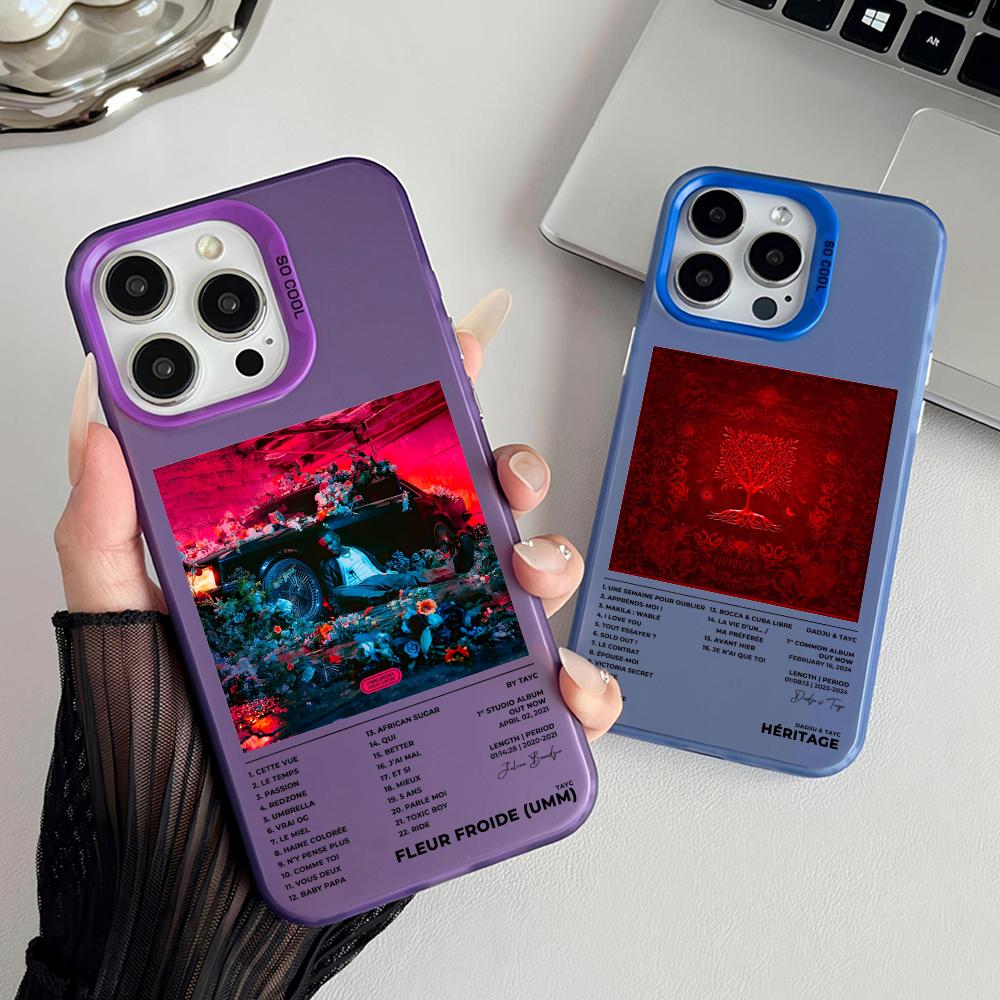 Phone Cases Iphone 15 Pro Max - French Singer T-Tayc Phone Case Matte