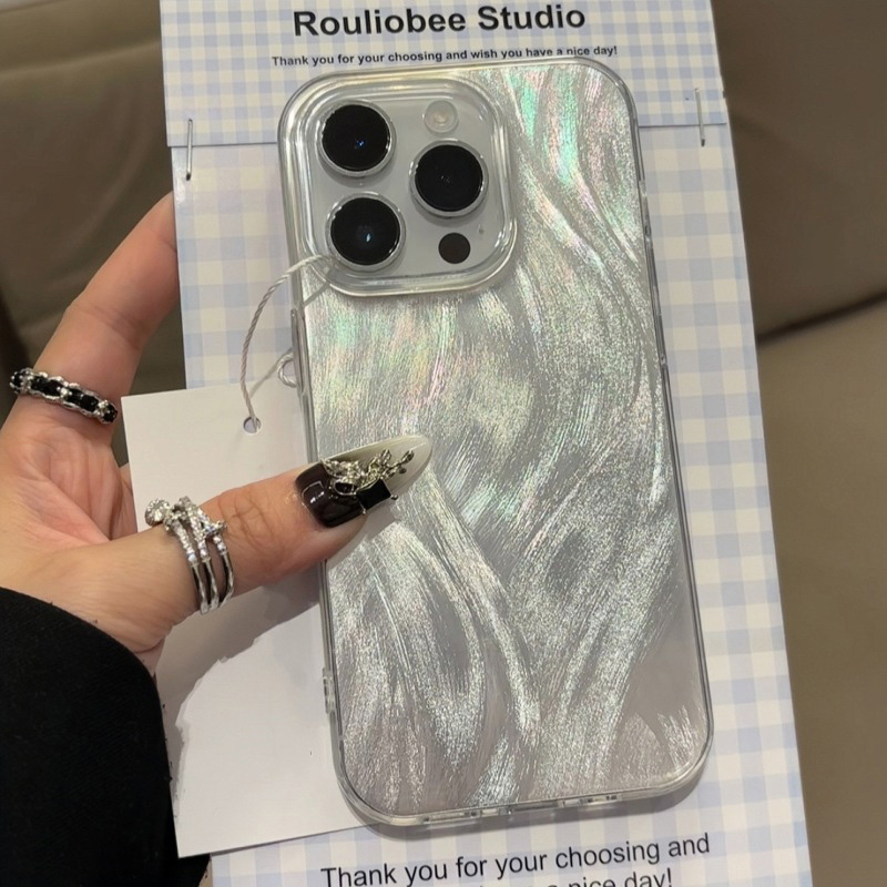 Phone Cases Trending - Luxury Fashion Laser Funda Phone Case