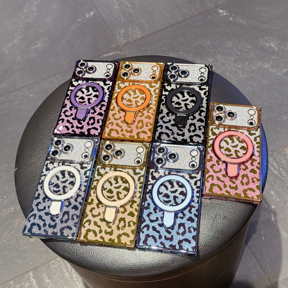 Luxury Plated Leopard Print Gl - Glitter Shockproof Case reseña y precio
