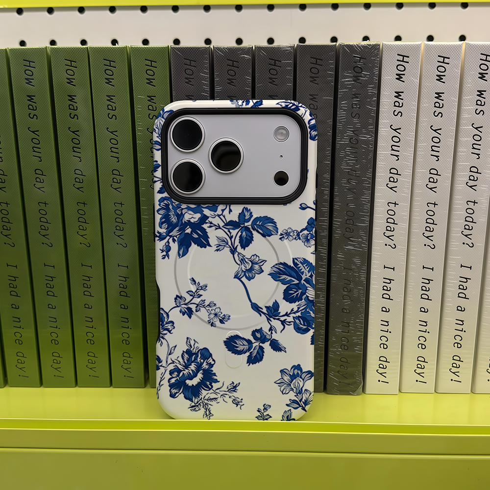 Vintage Blue Rose Phone Case F - Phone Cases Blue reseña y precio
