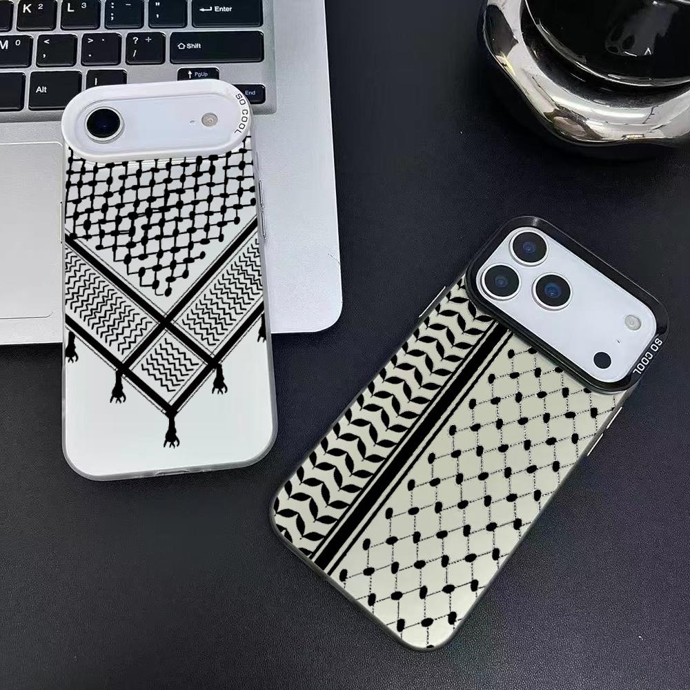 Keffiyeh P-Palestine Phone Cas - Phone Cases Iphone 15 Pro Max reseña y precio