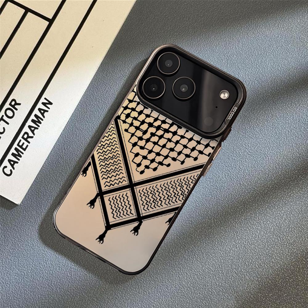 Keffiyeh P-Palestine Phone Cas - Phone Cases Iphone 15 Pro Max reseña y precio