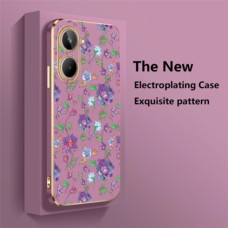 Luxury Flower Pattern Phone Ca - Phone Cases Oppo reseña y precio