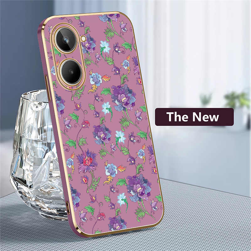 Luxury Flower Pattern Phone Ca - Phone Cases Oppo reseña y precio