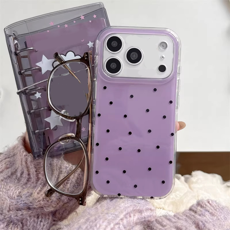 Korean Ins Girl Simple Purple  - Phone Cases Girls reseña y precio