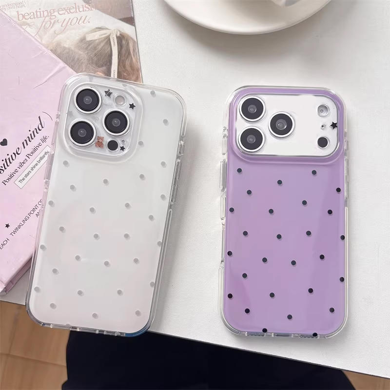 Korean Ins Girl Simple Purple  - Phone Cases Girls reseña y precio