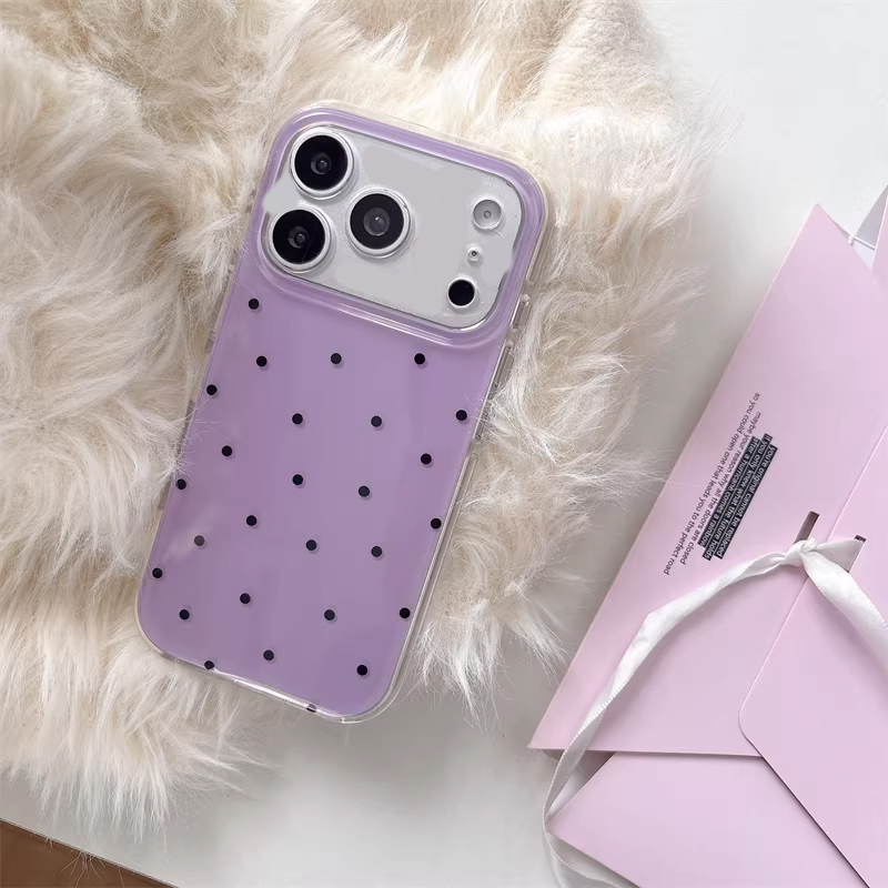 Korean Ins Girl Simple Purple  - Phone Cases Girls reseña y precio