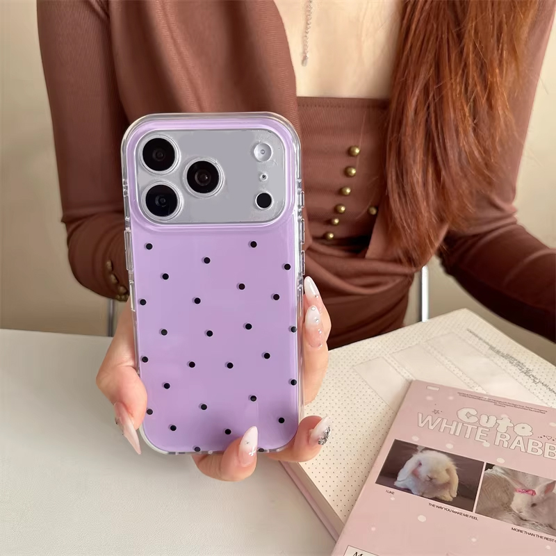 Korean Ins Girl Simple Purple  - Phone Cases Girls reseña y precio