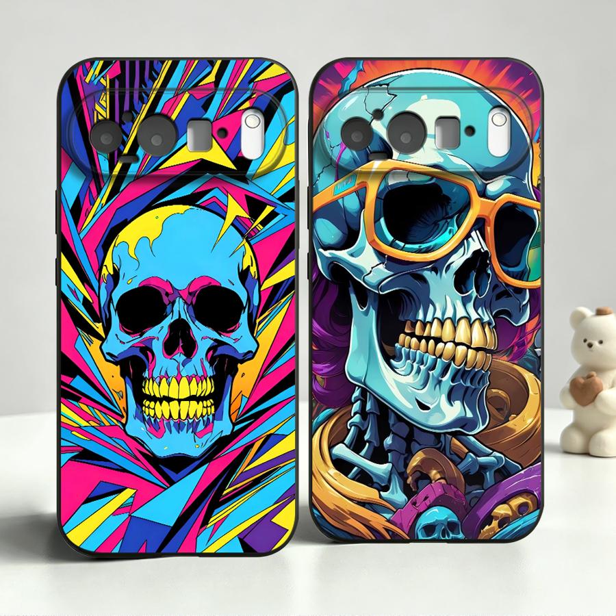Neon Pop Art Skull Case for Go - Phone Cases Google Pixel 10 Pro reseña y precio