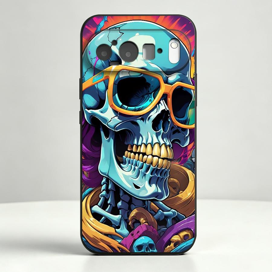 Neon Pop Art Skull Case for Go - Phone Cases Google Pixel 10 Pro reseña y precio