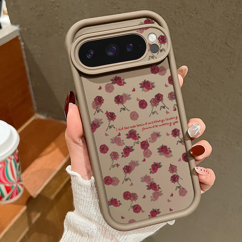 Rose Flowers Patterned Soft TP - Phone Cases Google Pixel 10 Pro reseña y precio
