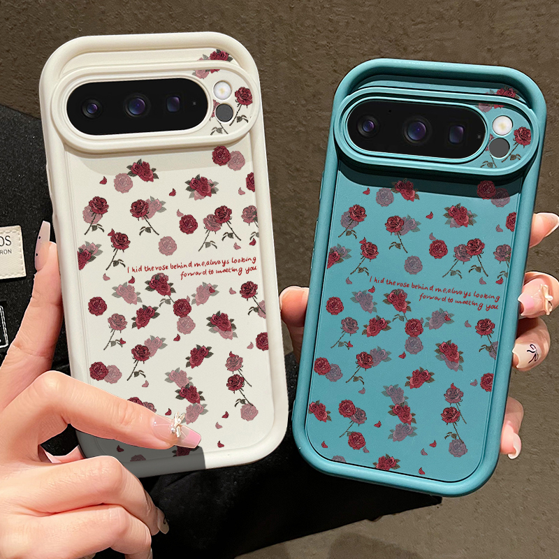 Rose Flowers Patterned Soft TP - Phone Cases Google Pixel 10 Pro reseña y precio