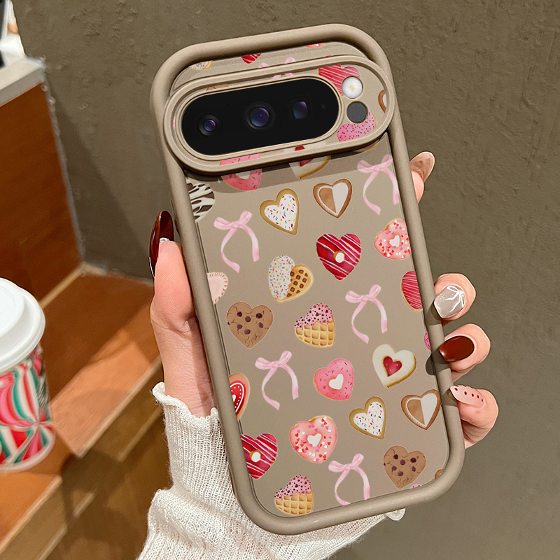 Love Hearts Bow Pattern Phone  - Phone Cases Google Pixel 10 Pro reseña y precio