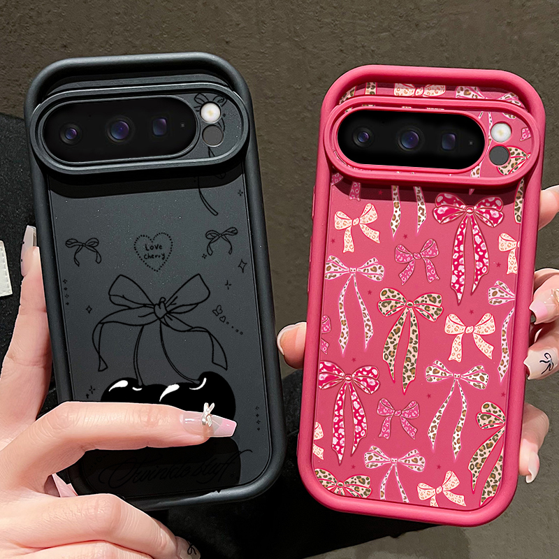 Love Hearts Bow Pattern Phone  - Phone Cases Google Pixel 10 Pro reseña y precio