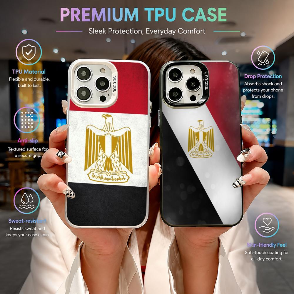 Sports Egypt Flag football Pho - Phone Cases Egypt reseña y precio