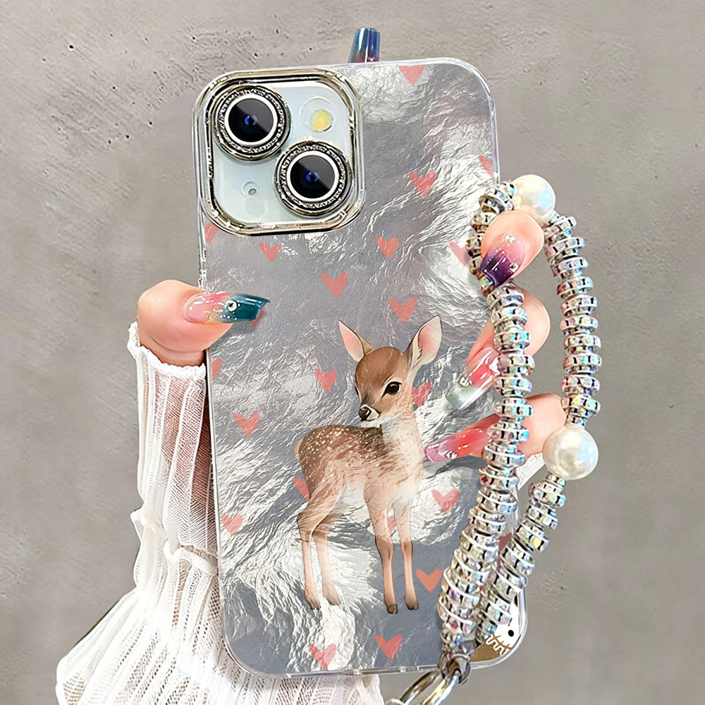 Cute Korean Red Love Deer Phon - Phone Cases Red Deer reseña y precio