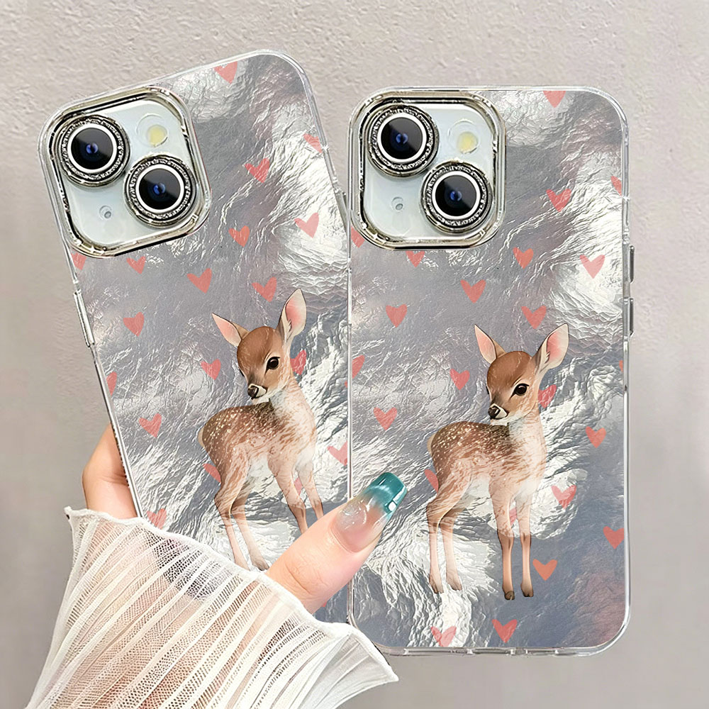 Cute Korean Red Love Deer Phon - Phone Cases Red Deer reseña y precio
