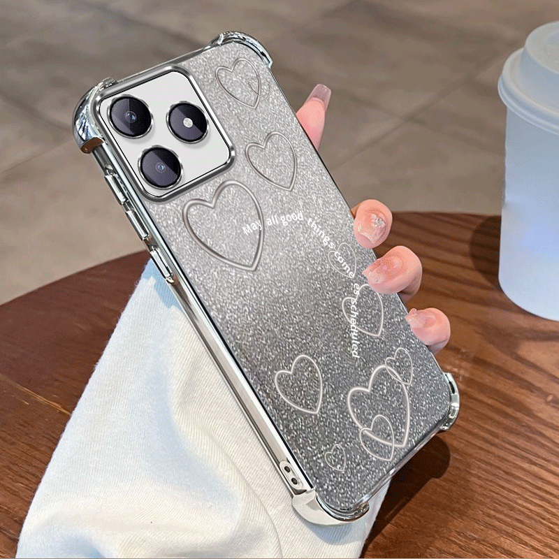 Glitter Plating Protective Cov - Glitter Shockproof Case reseña y precio