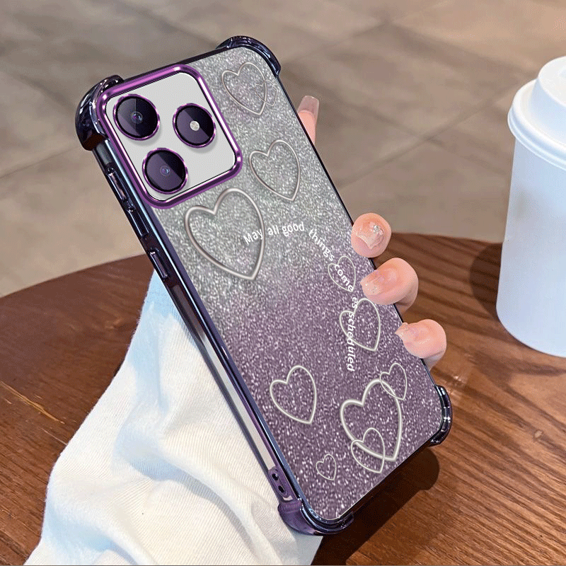Glitter Plating Protective Cov - Glitter Shockproof Case reseña y precio