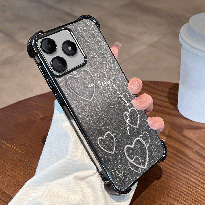 Glitter Plating Protective Cov - Glitter Shockproof Case reseña y precio