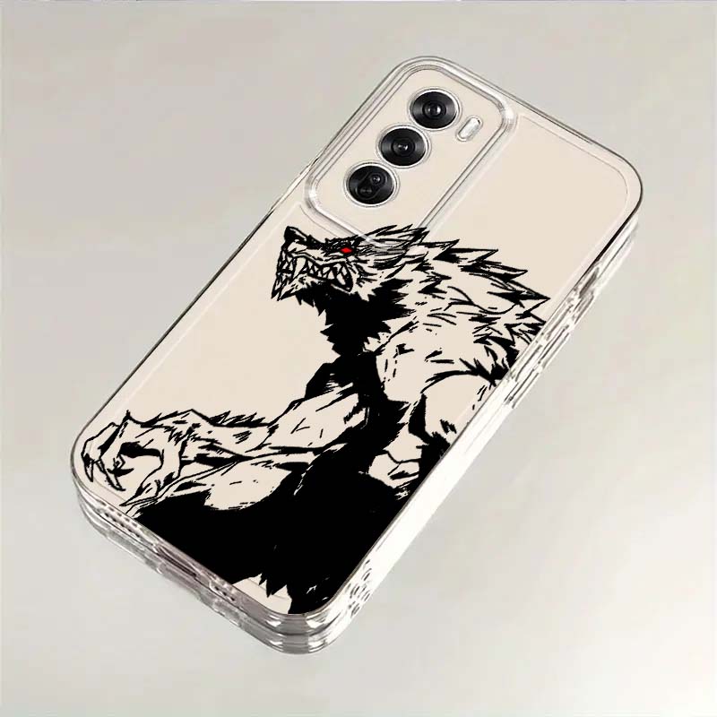 Evil Wolf Anime Art Phone Case - Phone Cases Oppo reseña y precio