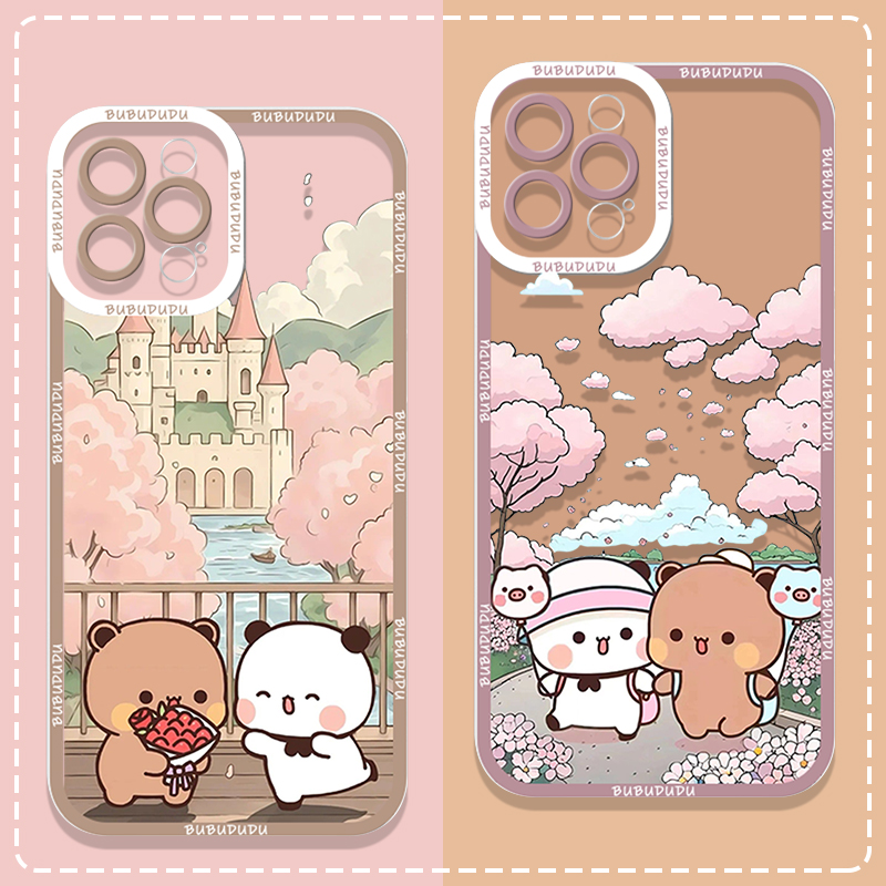 Cute BUBU DUDU Couple Clear Ph - Phone Cases Galaxy A16 5G reseña y precio