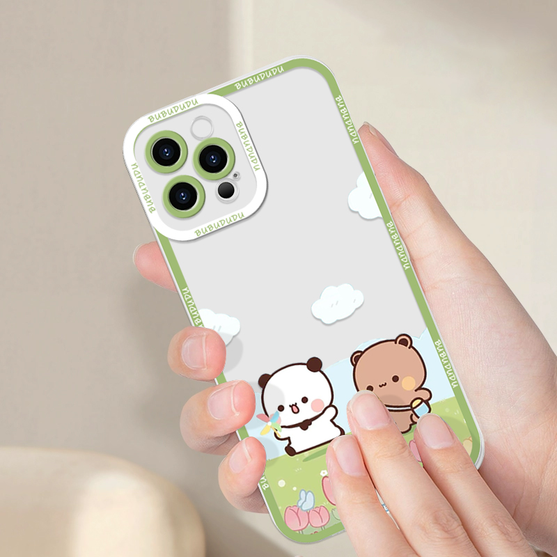 Cute BUBU DUDU Couple Clear Ph - Phone Cases Galaxy A16 5G reseña y precio