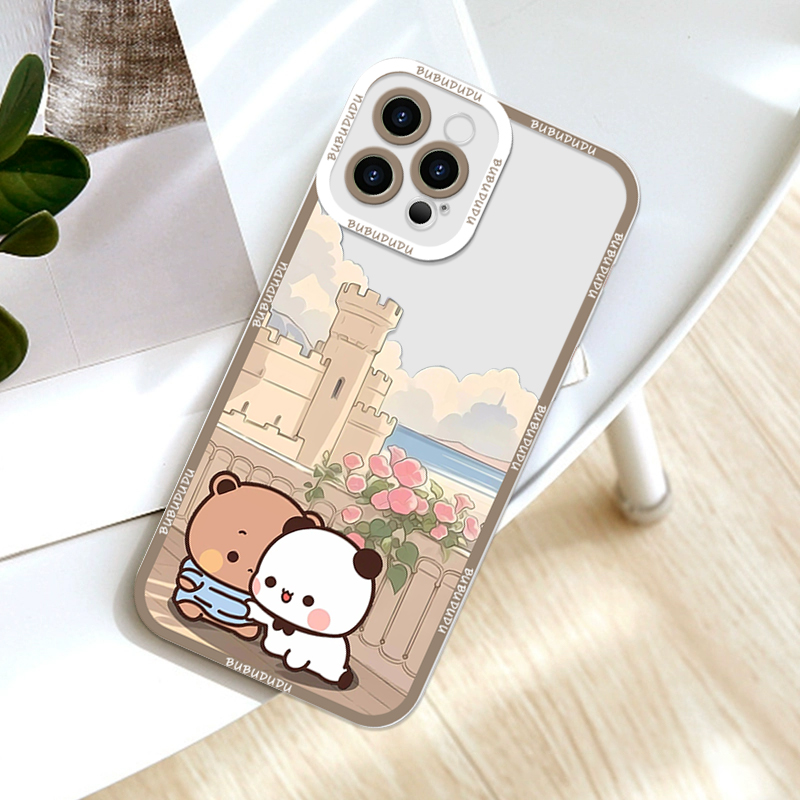 Cute BUBU DUDU Couple Clear Ph - Phone Cases Galaxy A16 5G reseña y precio