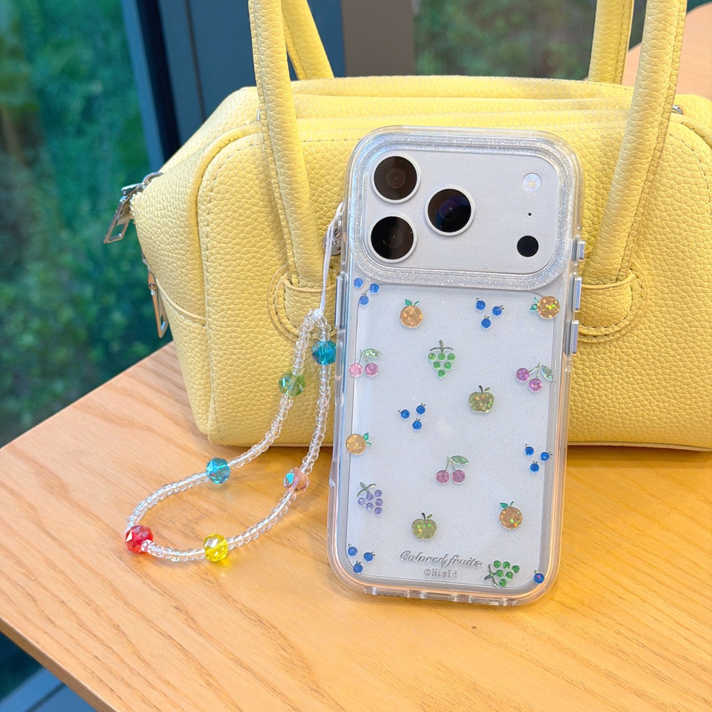 Summer Colorful Fruit Clear Gl - Glitter Shockproof Case reseña y precio