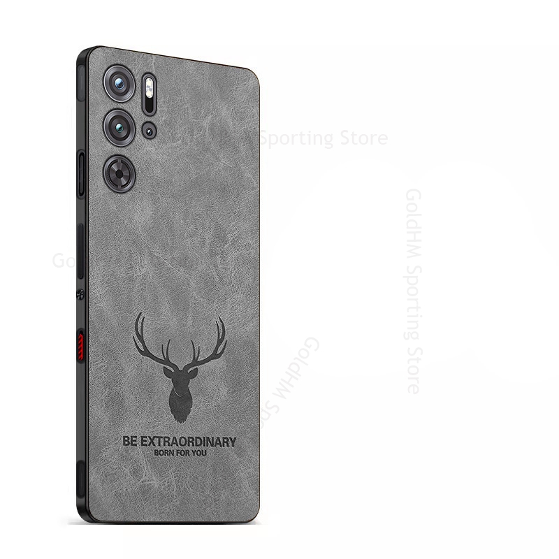 3D Cartoon Head Elk Deer Leath - Phone Cases Red Deer reseña y precio