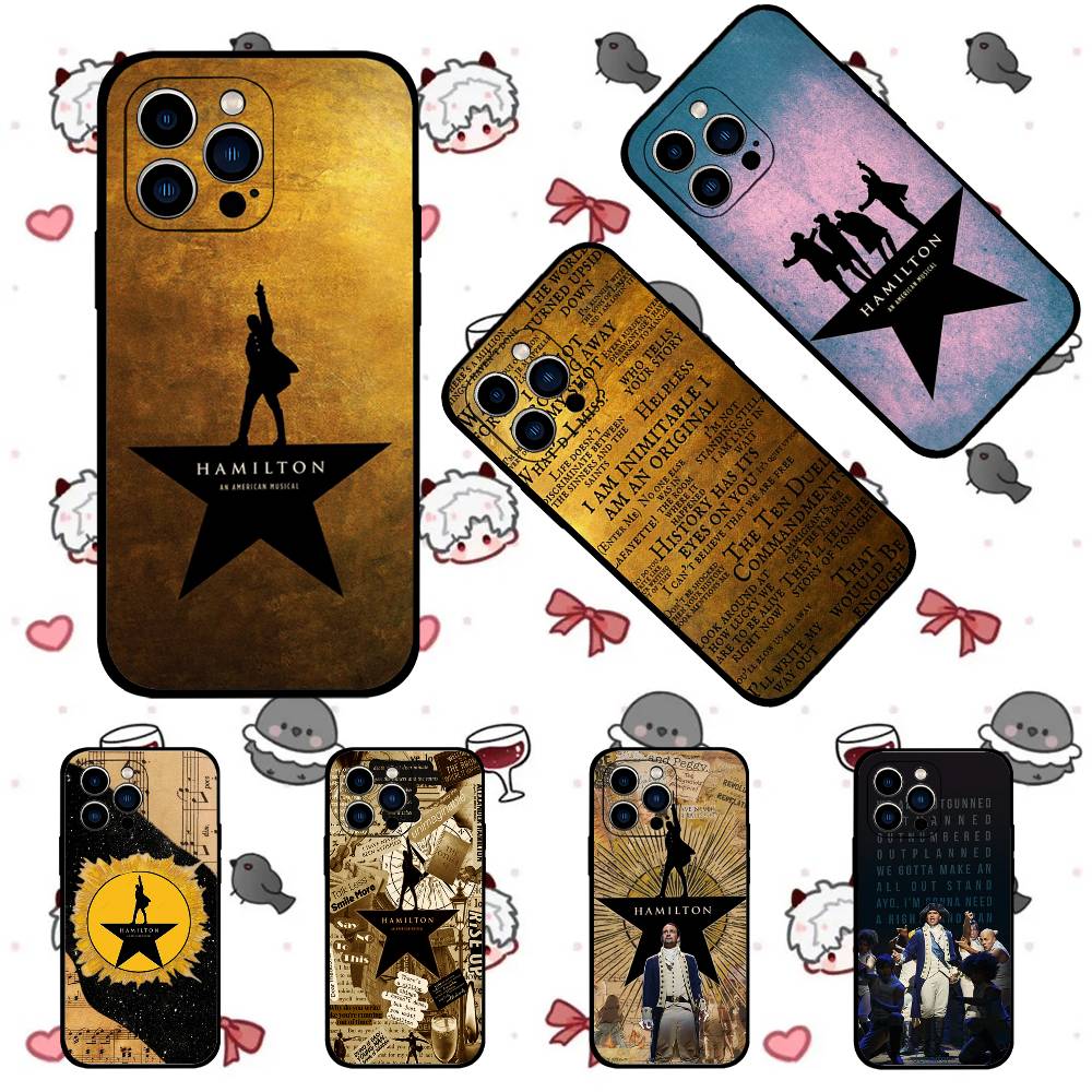 A-Hamilton Musical Lyrics Phon - Phone Cases Hamilton reseña y precio