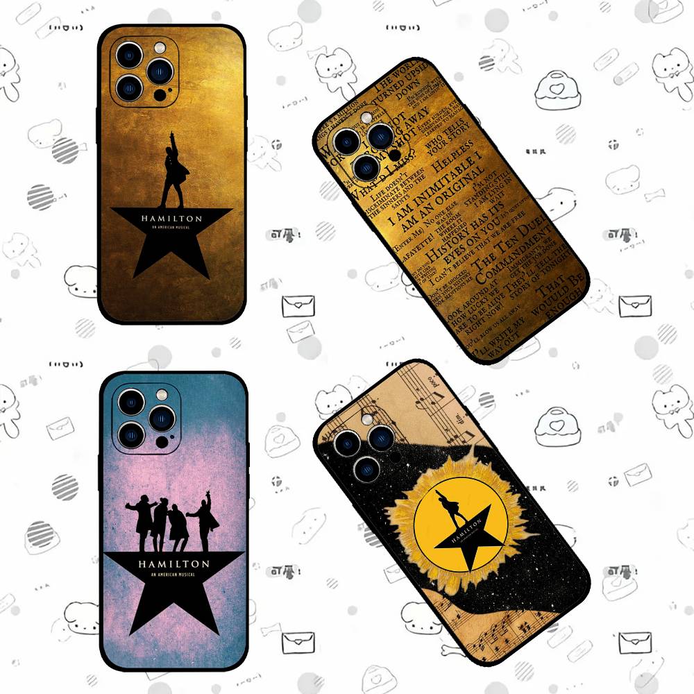 A-Hamilton Musical Lyrics Phon - Phone Cases Hamilton reseña y precio