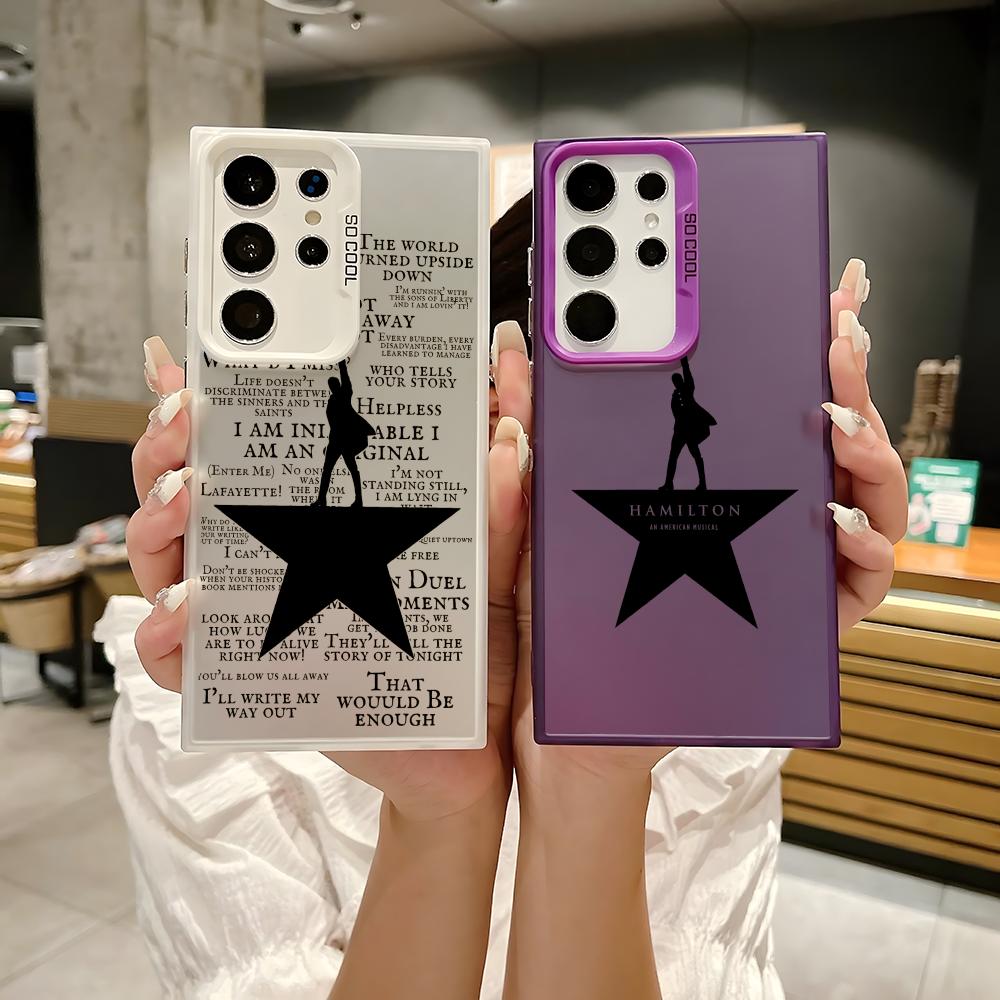 H-Hamilton Musical Lyrics Phon - Phone Cases Hamilton reseña y precio