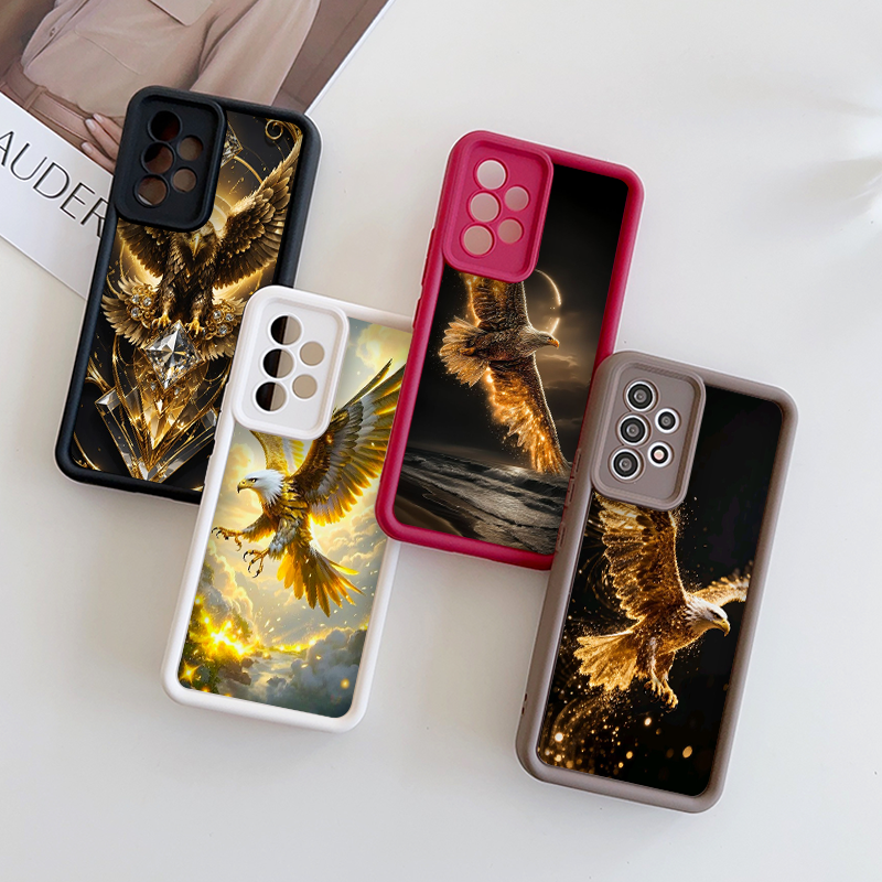 Stylish Eagle Golden Diamond P - Phone Cases Oppo reseña y precio