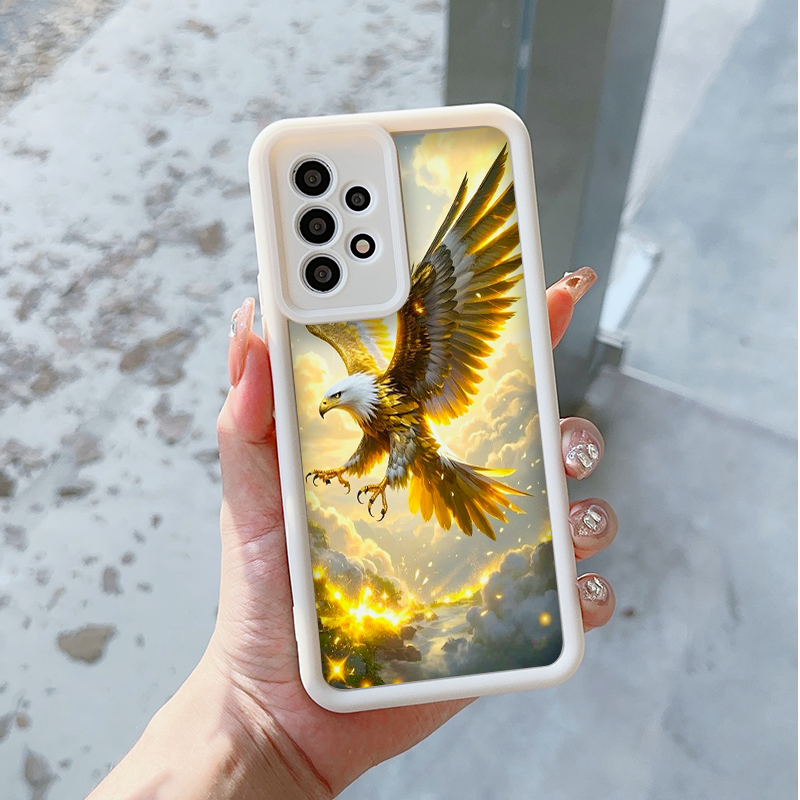 Stylish Eagle Golden Diamond P - Phone Cases Oppo reseña y precio