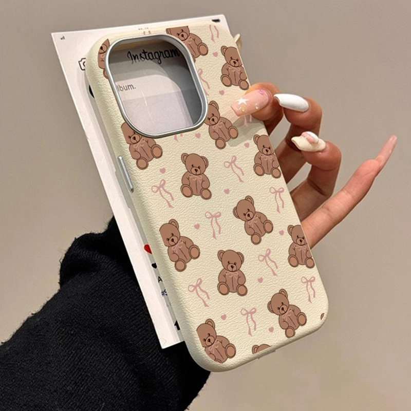 Cute Sweet Heart-Shaped Bow Be - Phone Cases Girls reseña y precio