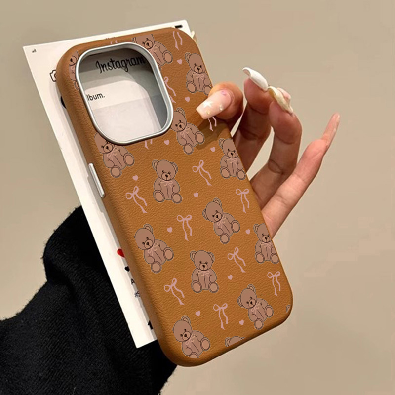 Cute Sweet Heart-Shaped Bow Be - Phone Cases Girls reseña y precio