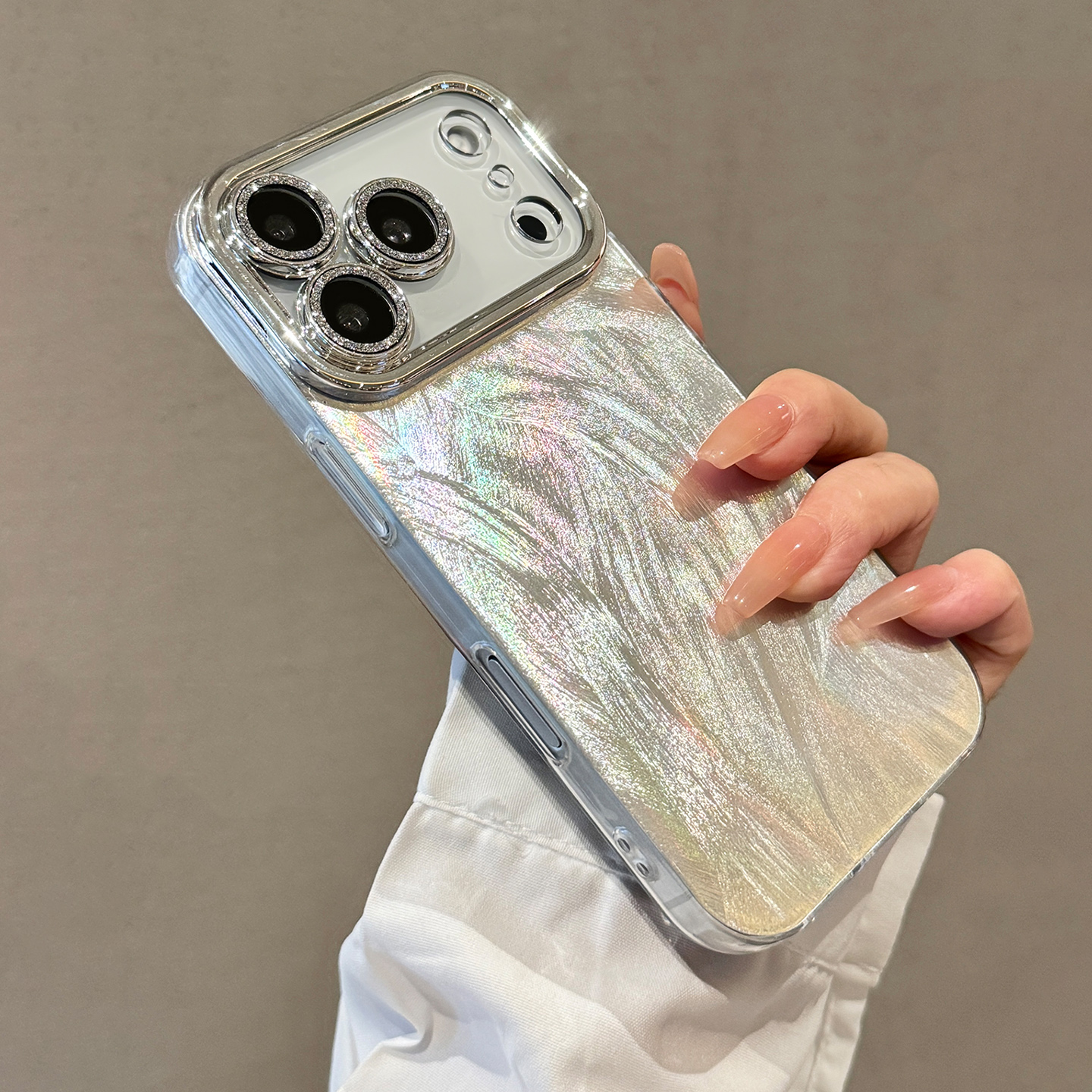 Luxury Glitter Laser Phone Cas - Glitter Shockproof Case reseña y precio