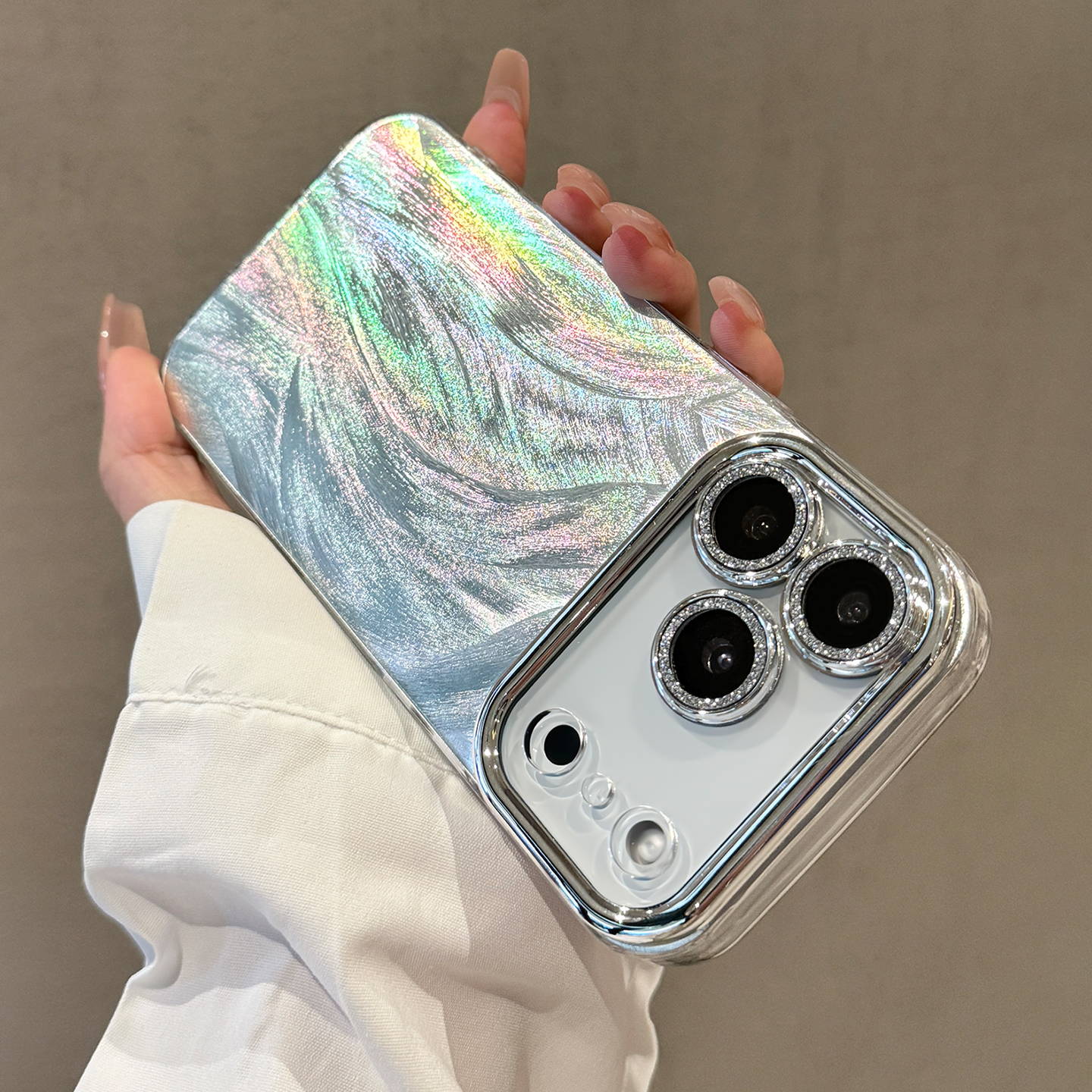 Luxury Glitter Laser Phone Cas - Glitter Shockproof Case reseña y precio