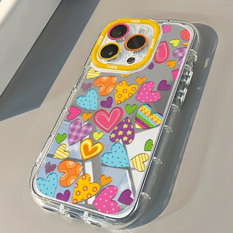 Vibrant Heart Makeup Mirror De - Phone Cases Trending reseña y precio