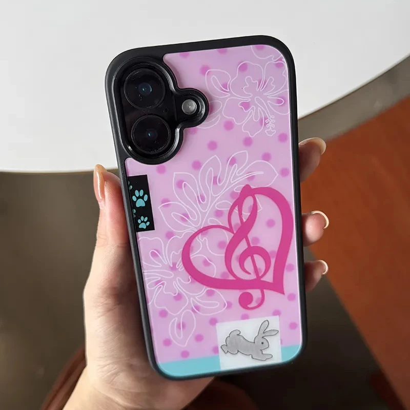 Fashion Cute Girl Pink Rabbit  - Phone Cases Girls reseña y precio