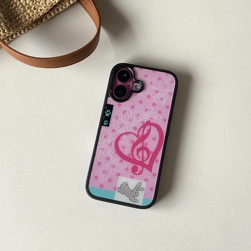 Fashion Cute Girl Pink Rabbit  - Phone Cases Girls reseña y precio