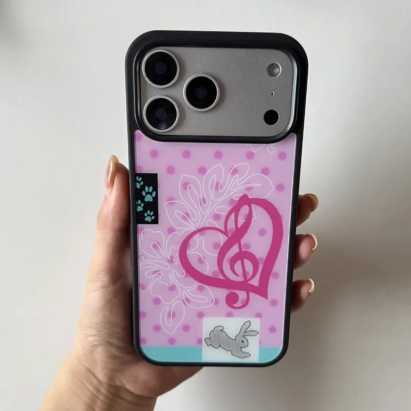 Fashion Cute Girl Pink Rabbit  - Phone Cases Girls reseña y precio
