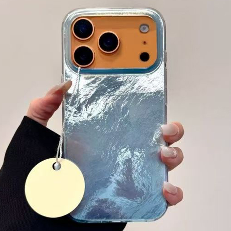 INS Style Blue Blending Print  - Phone Cases Blue reseña y precio