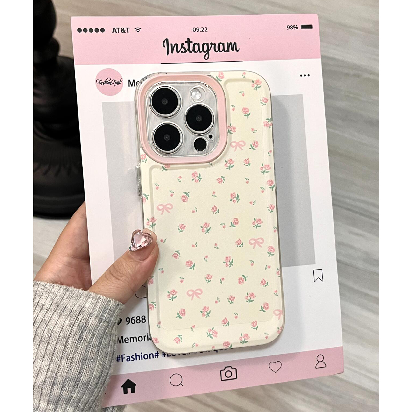 Floral Rose Korean Ins Gentle  - Phone Cases Girls reseña y precio