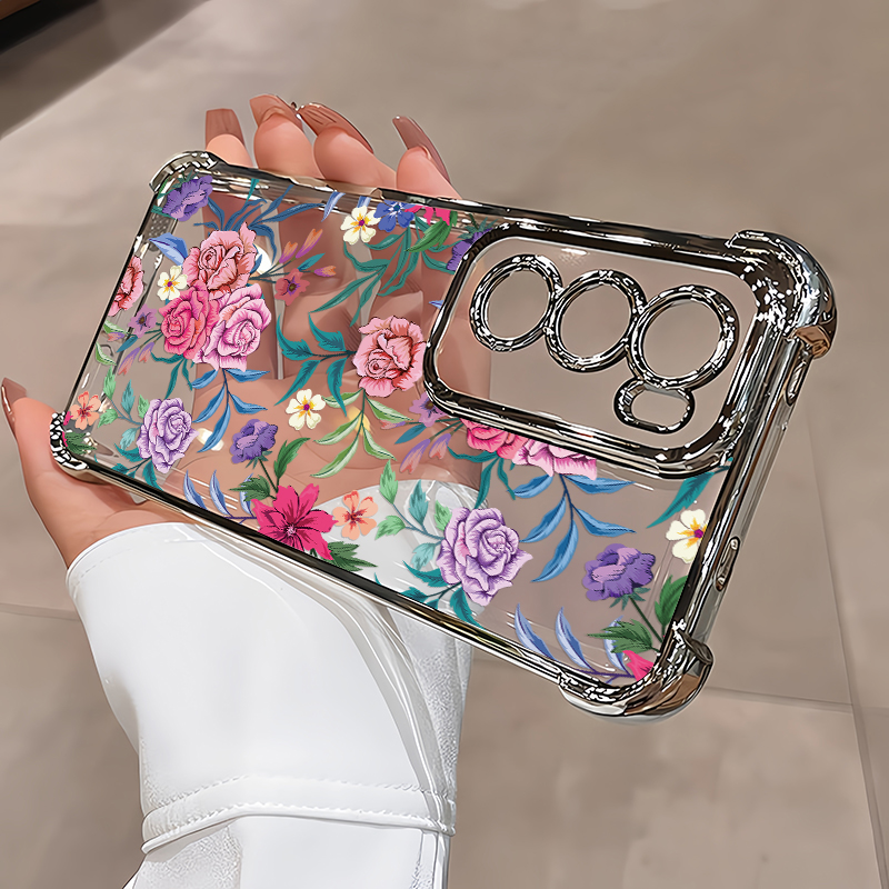 Silicone Plating Phone Case Fo - Phone Cases Oppo reseña y precio
