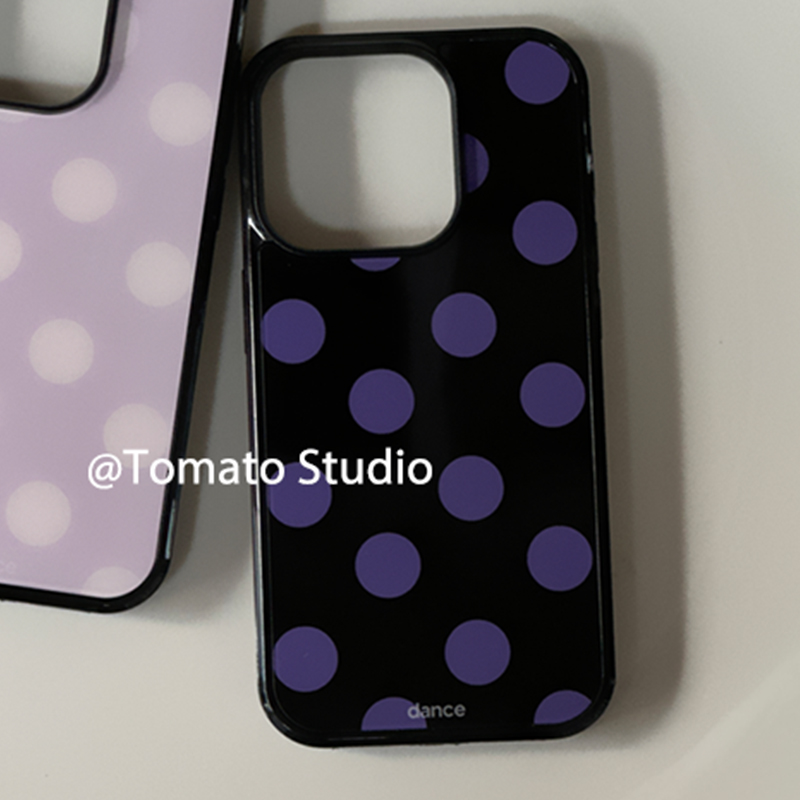 Korean Ins Fashion Purple Polk - Phone Cases Trending reseña y precio