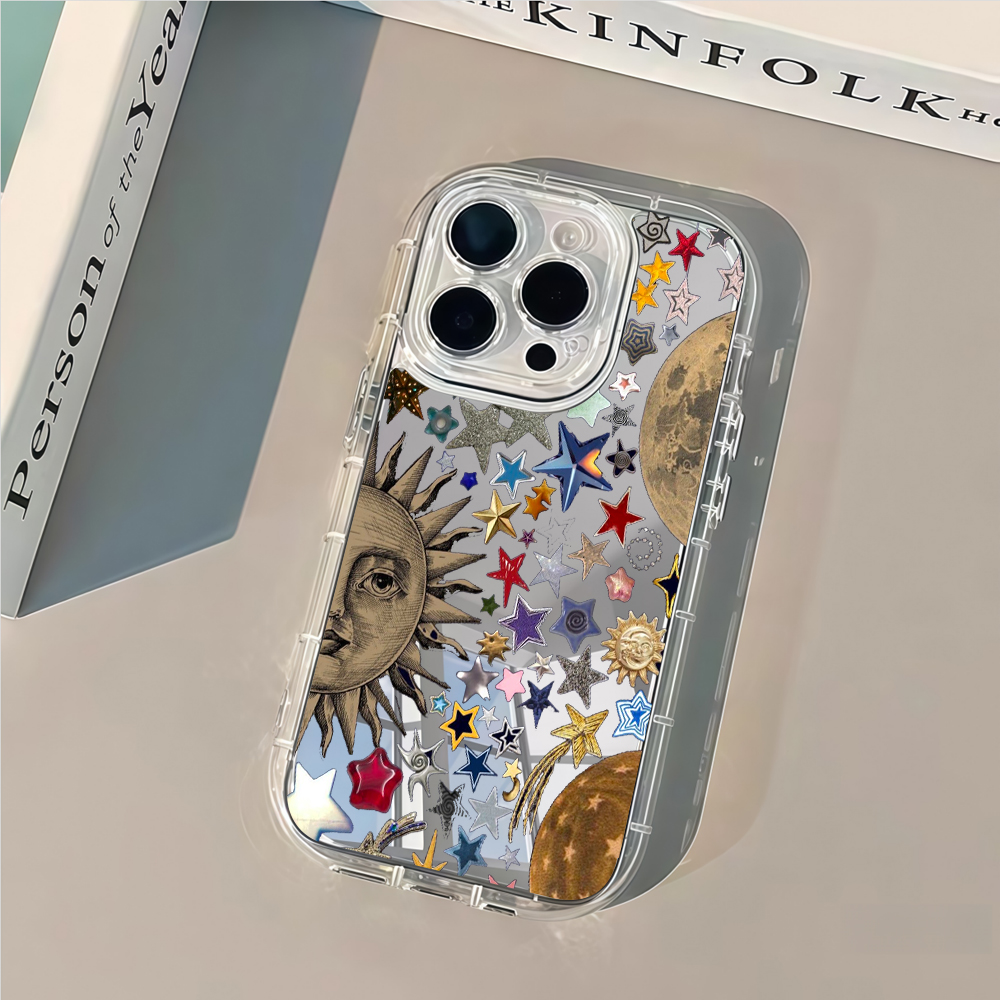 Celestial Gold Glitter Mirror  - Phone Cases Bulk reseña y precio